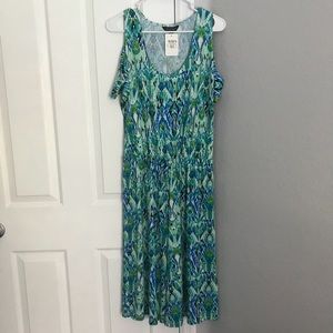 Slinky Brand Green Blue Jumper